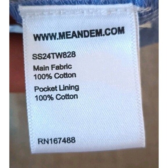 ME+EM 2 Piece Set Long Sleeve Size 6 Blue White Stripe New - Picture 4 of 10